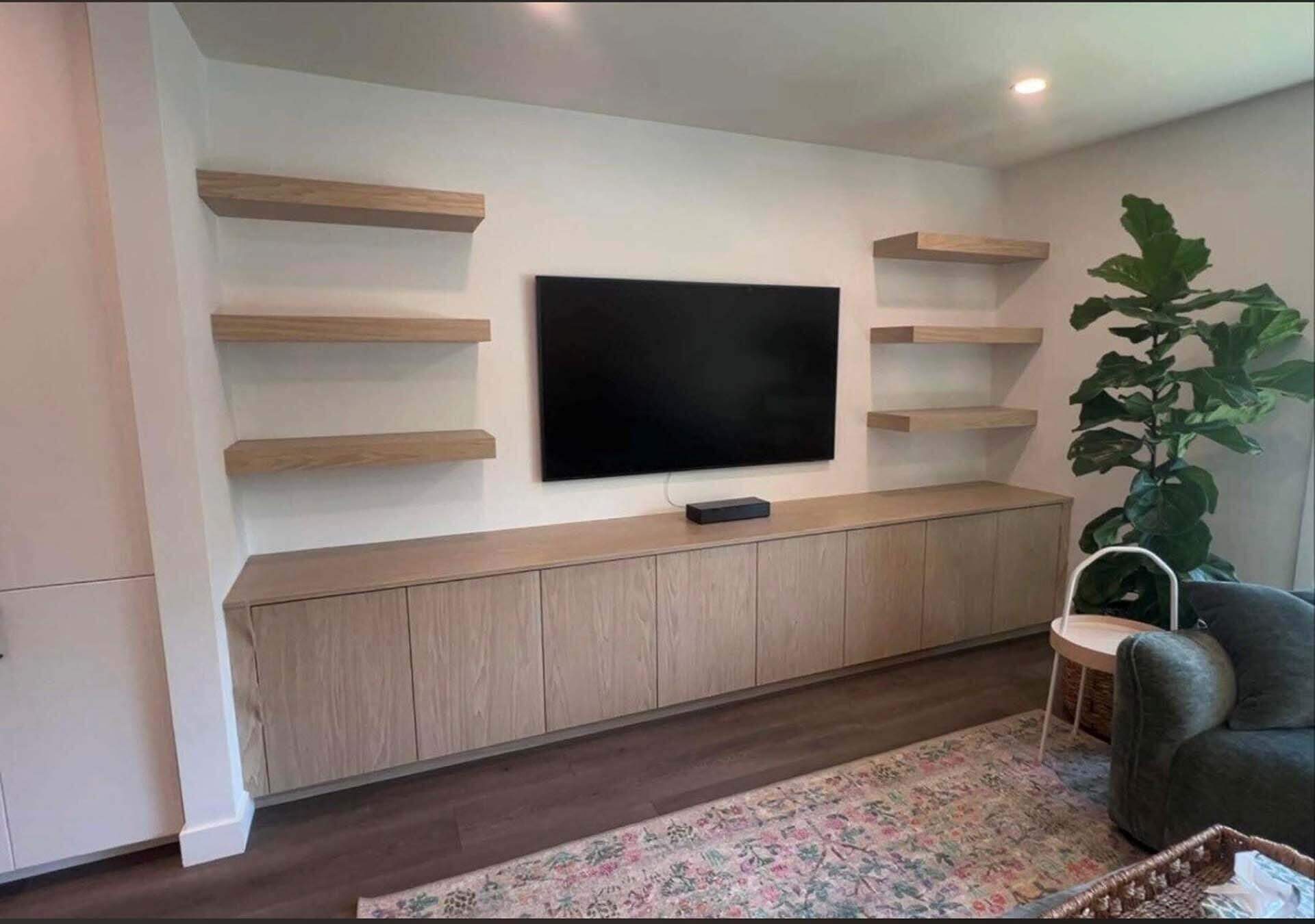 Custom built-in cabinetry