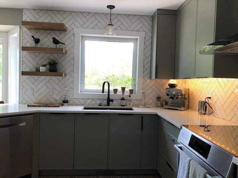 Custom kitchen cabinetry